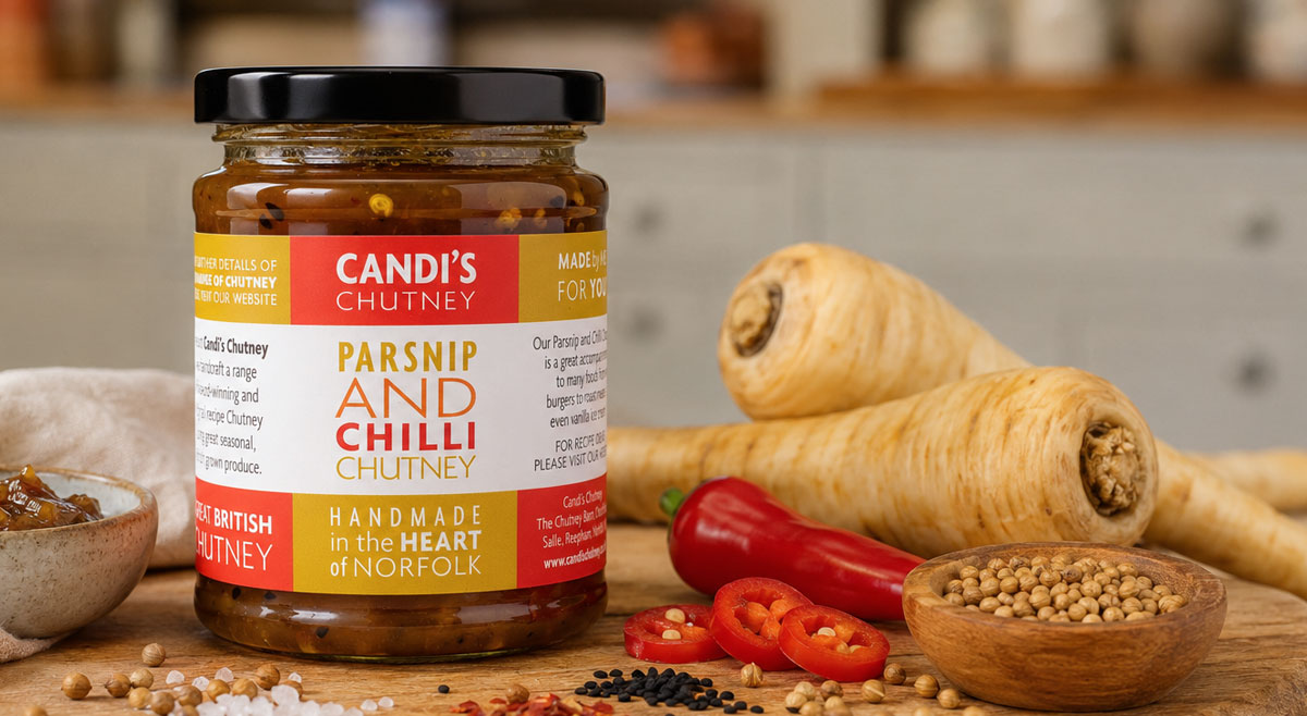 Candi's Parsnip and Chilli Chutney Candi's Parsnip and Chilli Chutney
